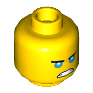 Lego hlava, žlutá (6192737)
